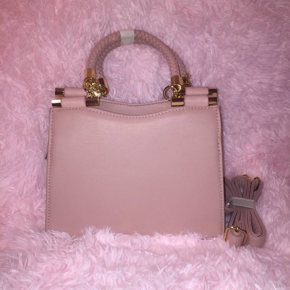 New BEBE Stud Micro Shopper Crossbody Purse Shoulder Bag - Picture 2 of 10